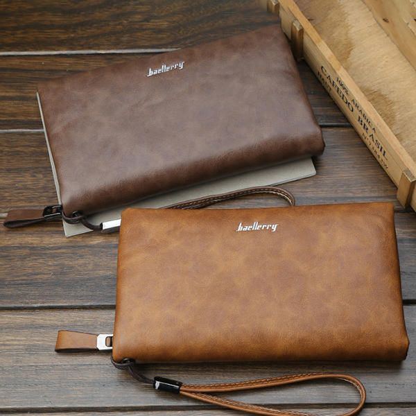 Baellerry Multifunktionale Lange Business Wallet Phone Bag Für Herren