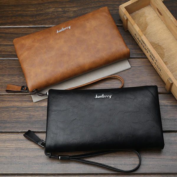 Baellerry Multifunktionale Lange Business Wallet Phone Bag Für Herren