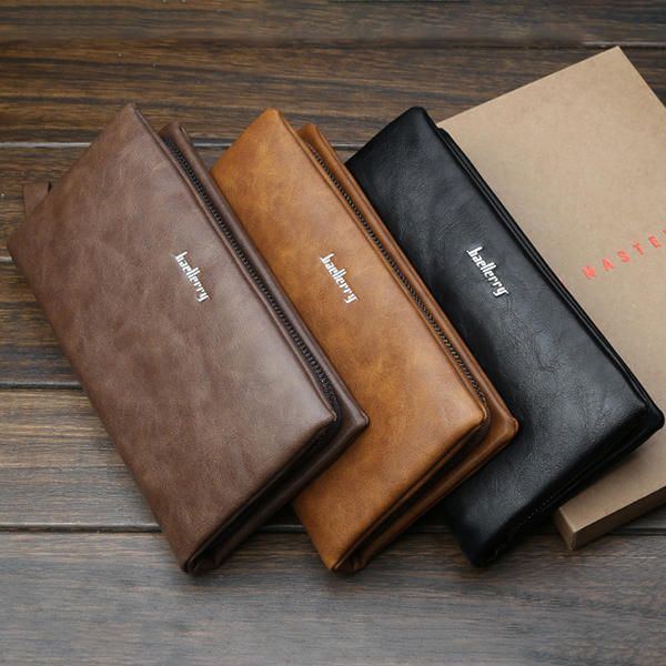 Baellerry Multifunktionale Lange Business Wallet Phone Bag Für Herren