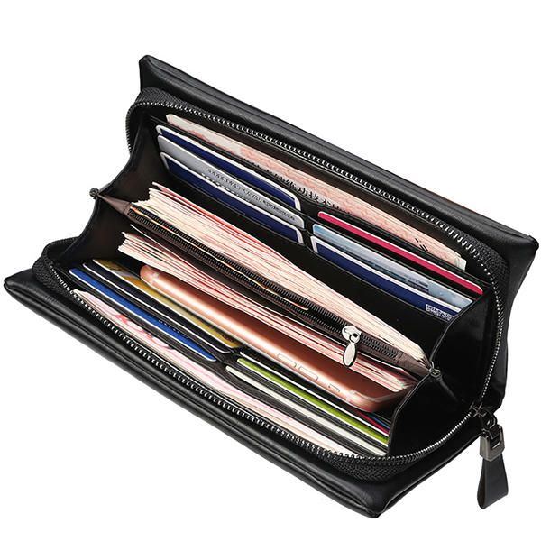 Baellerry Multifunktionale Lange Business Wallet Phone Bag Für Herren