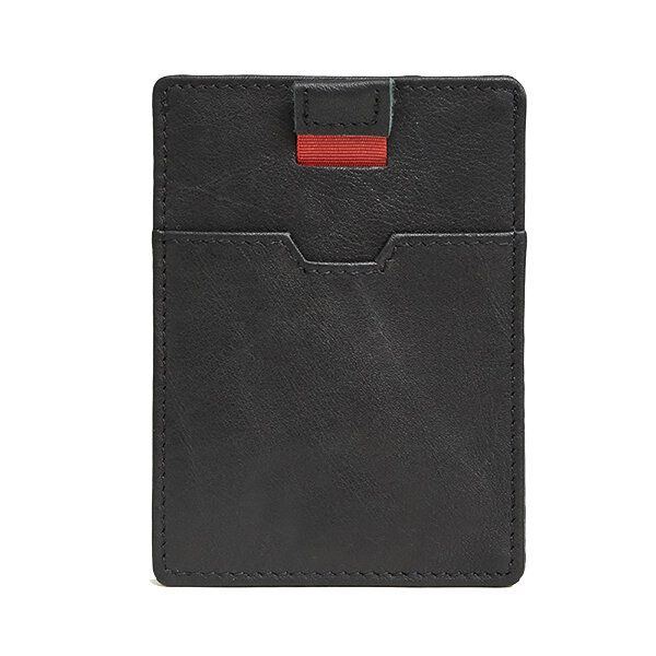 Blocking Anti Theft Herren Kartenhalter Aus Echtem Leder Retro Casual Document Wallet