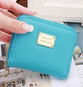 Damen Mini Short Wallet Kartenhalter Leder Münzbeutel Geldbörse Handtasche Clutch