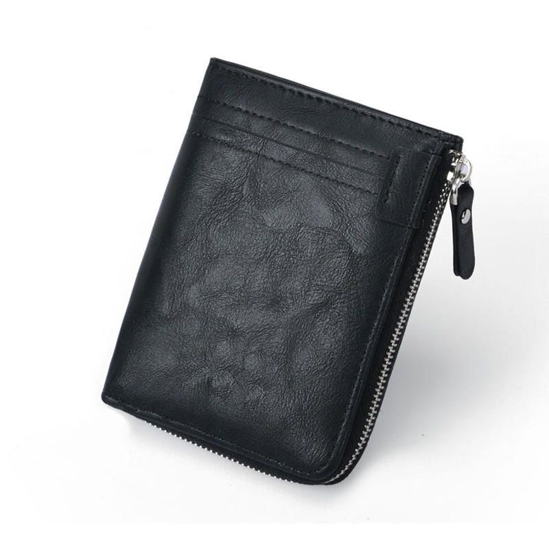 Herren Casual Multifunktionale Bifold Short Wallet Coin Holder