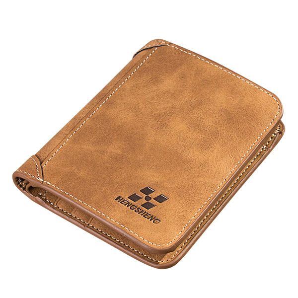 Herren Multi Card Slots Slim Wallet Kartenhalter