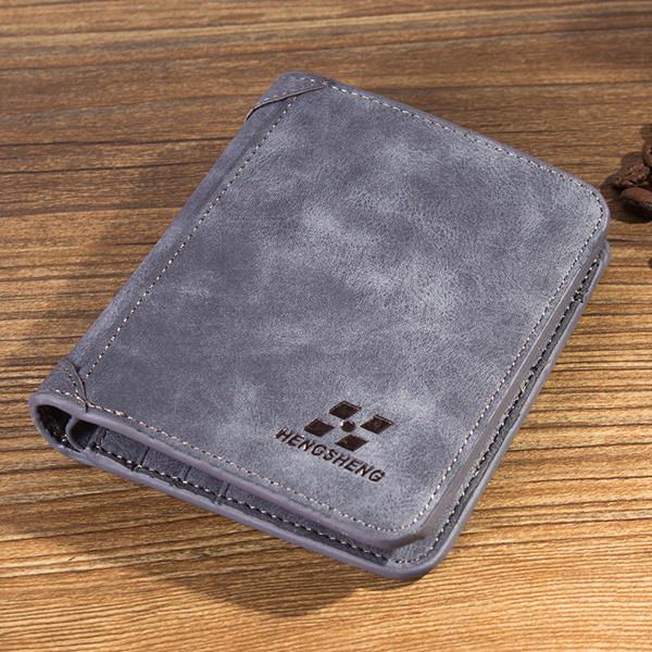 Herren Multi Card Slots Slim Wallet Kartenhalter