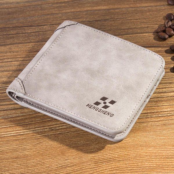 Herren Multi Card Slots Slim Wallet Kartenhalter